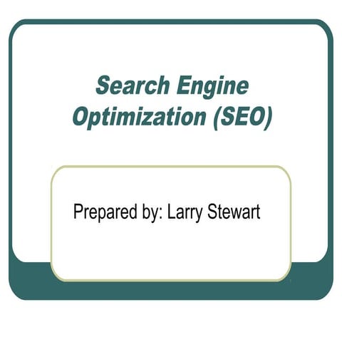 Seo beginners-slide-show