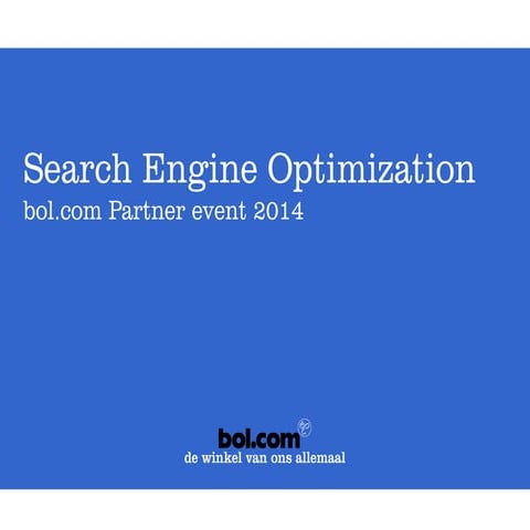 Social media bol.com partner event | PDF