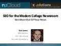 SEO for the Modern College Newsroom