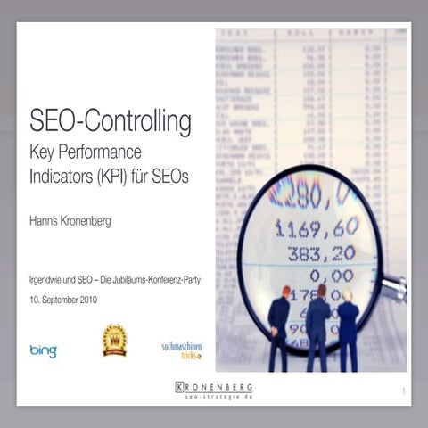 SEO-Controlling und SEO-Kennzahlen