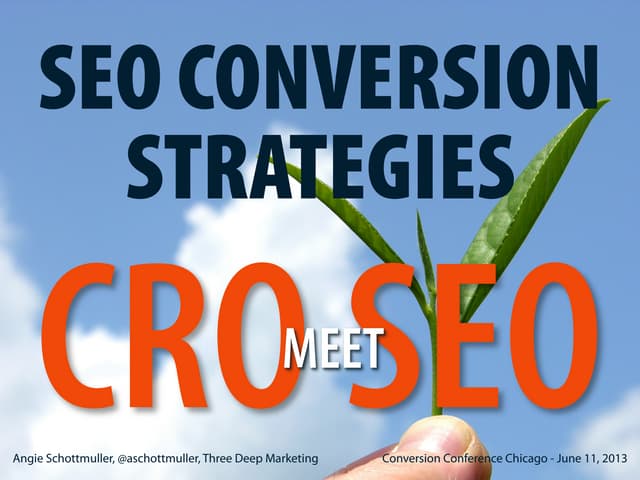 SEO Conversion Strategies - 12 Power Plays