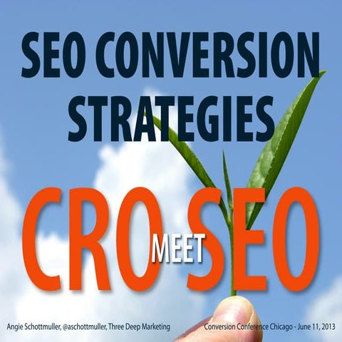 SEO Conversion Strategies - 12 Power Plays