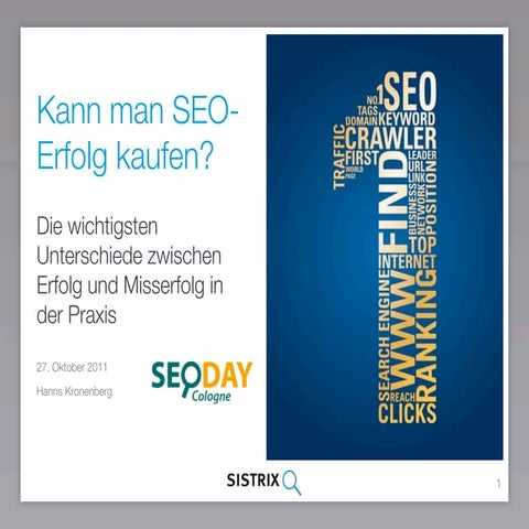 Kann man SEO-Erfolg kaufen? Die wichtigsten Unterschiede zwischen Erfolg und ...
