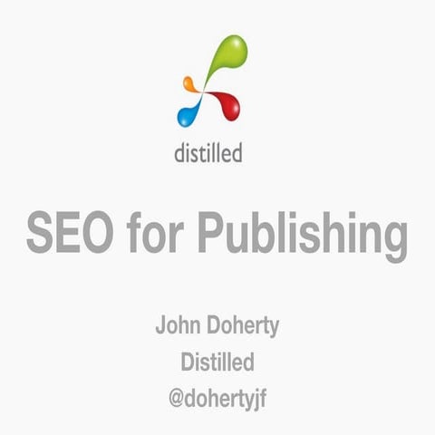 SEO for Publishing