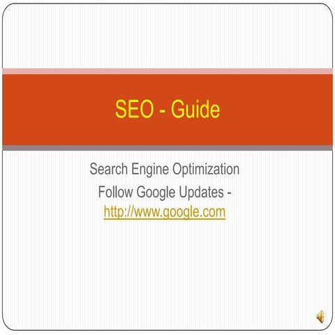 Seo Guide Pptx