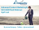 SEO & CONTENT MARKETING IN 2015 - A...