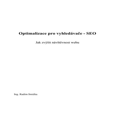Seo kniha | PDF