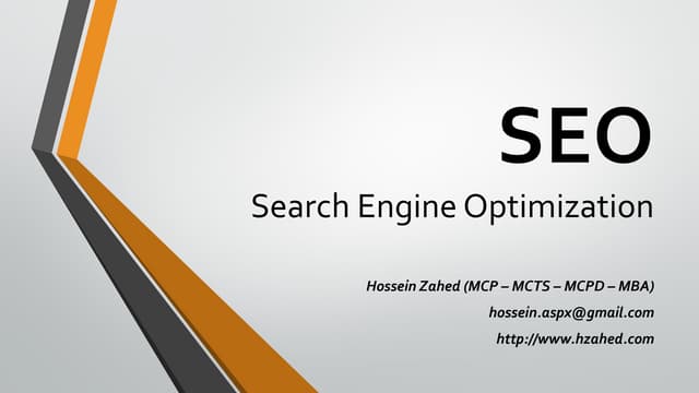 SEO Fundamentals