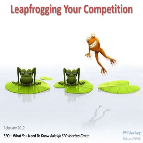 Leapfrogging Your Competition | PPTX