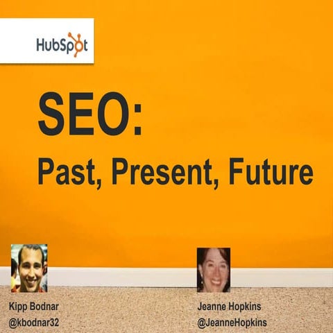 Seo   past, present, future