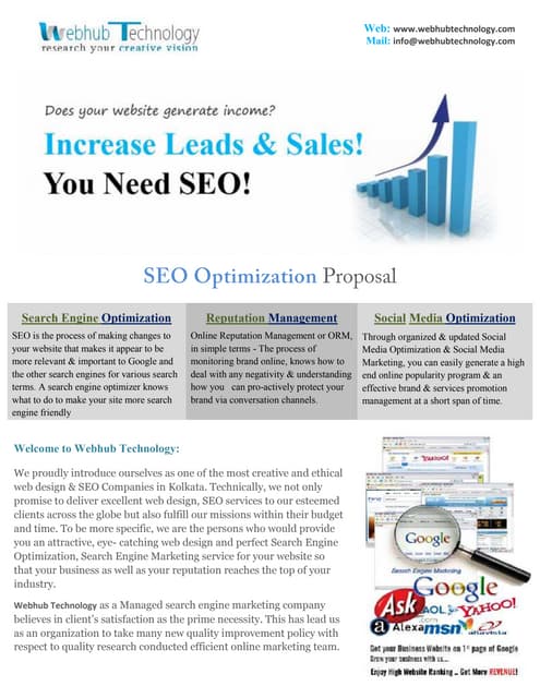 SEO   proposal