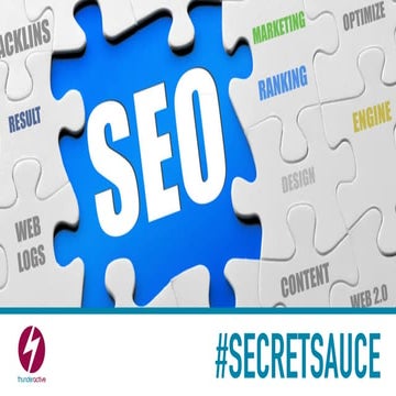 SEO for Startups from #SecretSauce 2016 at Hackney