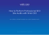 How to Perform an SEO Site Audit