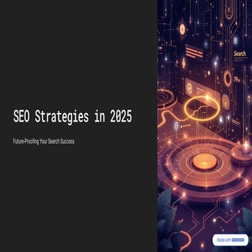 SEO Strategies in 2025: Winning in the Age of AI Search