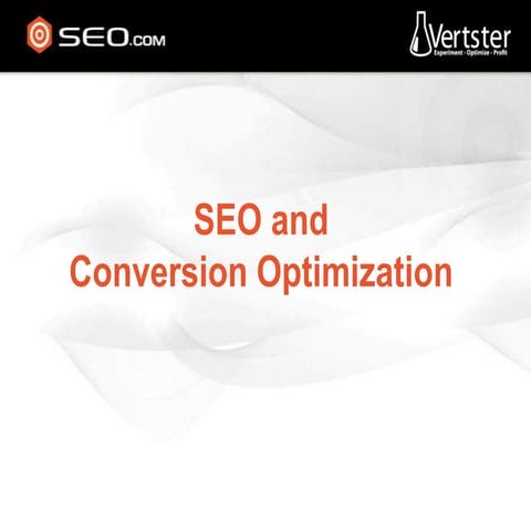 SEO and Conversion Optimization