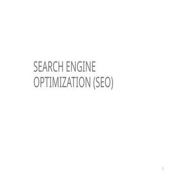 Search engine  optimisation user interference1.pptx