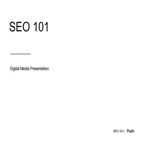 Entertainment SEO The Ultimate Guide to Digital Visibility | PDF