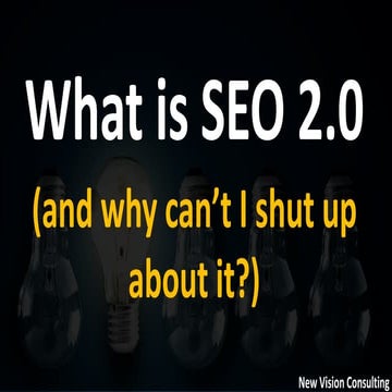 What is SEO 2.0 - How to use AI in SEO ?