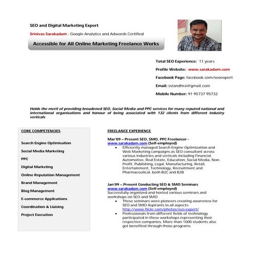 Seo and digital marketing expert    freelancer