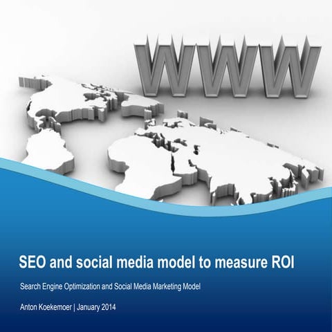 SEO and social media model to measure ROI