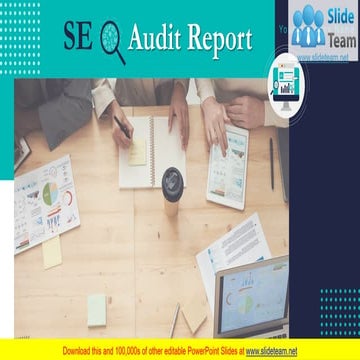 SEO Audit Report PowerPoint Presentation Slides