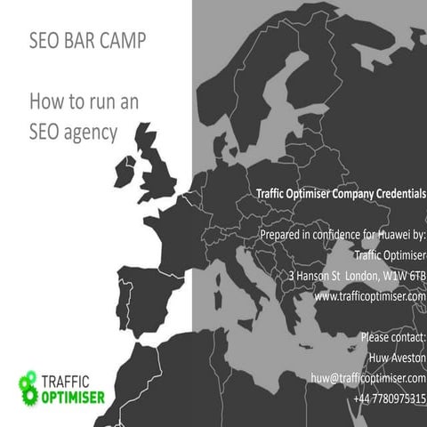 Seo bar camp presentation - how to scale your agency