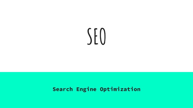 A Basic Guide To Search Engine Optimization Seo Ppt A Basic Guide To Search Engine Optimization Seo Ppt