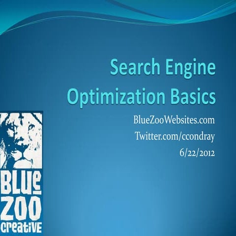 SEO Basics Seminar Deck