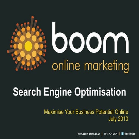 Search Engine Optimisation - Business Link July 2010