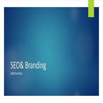Seo and Branding