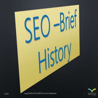 Seo brief history