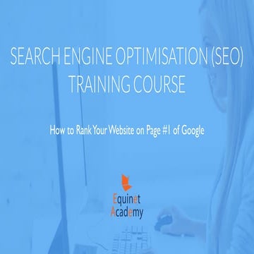 Seo Course Textbook Preview - Equinet Academy