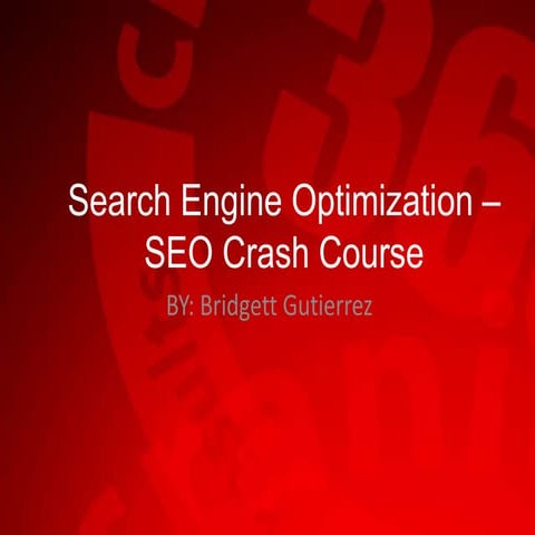 SEO Crash Course