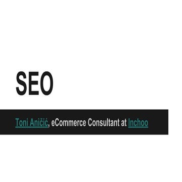 SEO predavanje sa ekonomskog fakulteta u Osijeku