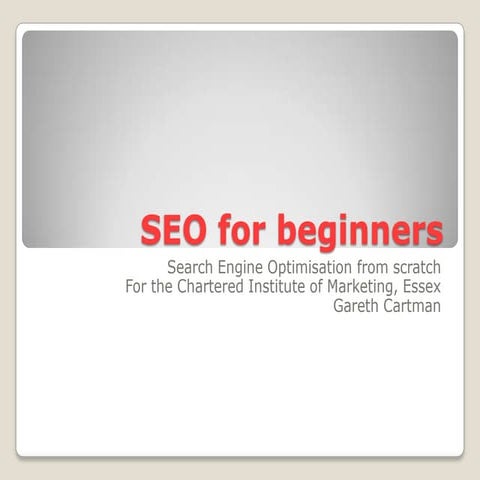 SEOforbeginners