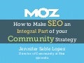 How to Make SEO an Integral Part of your Community Strategy