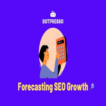 SEO Forecasting by Nitin Manchanda at Berlin SEO & Content Club