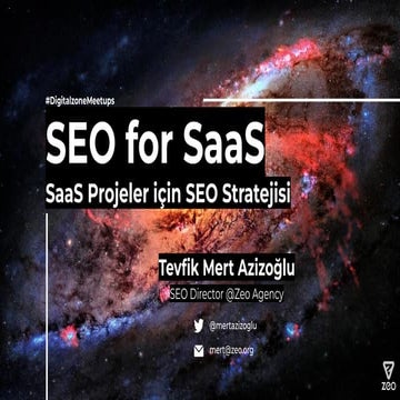 (SEO for SaaS) - SaaS Projeler için SEO Stratejisi - Persona: Shopify - Digitalzone Meetups