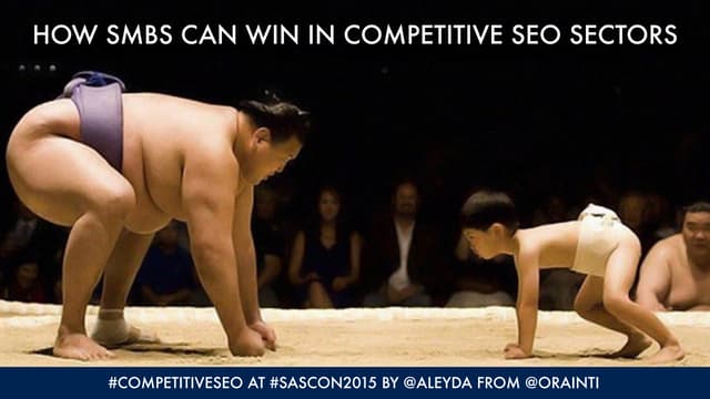How SMBs can win in Competitive SEO...