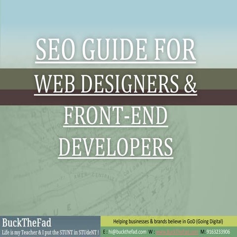 SEO guide for web designers 