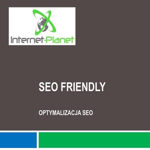 SEO friendly szkolenie wybrane slajdy