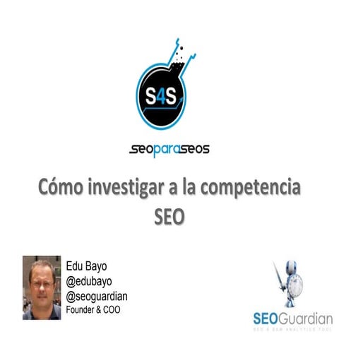 SEOGuardian Congreso seo4seos 2012 Alicante