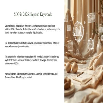 SEO in 2025: Beyond Keywords — User Experience, E-A-T & Search Everywhere