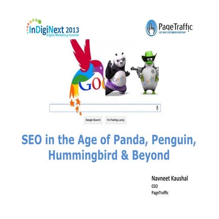 SEO in the age of Panda, Penguin & Beyond