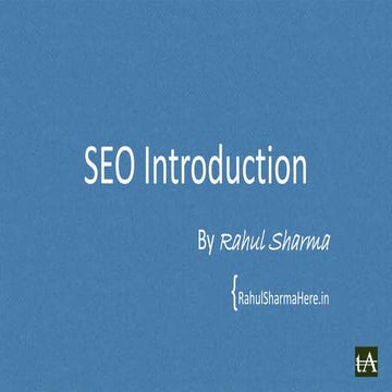 Seo introduction