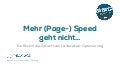 Mehr Pagespeed geht nicht - SEOkomm 2015