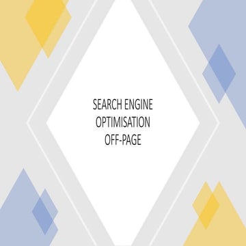 Seo off page