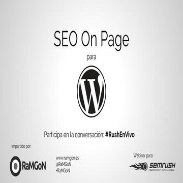 Seo On Page para WordPress