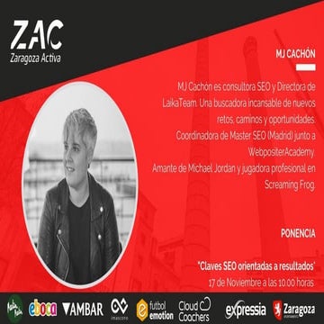 SEO Orientado a Resultados #DigitalZAC 2022