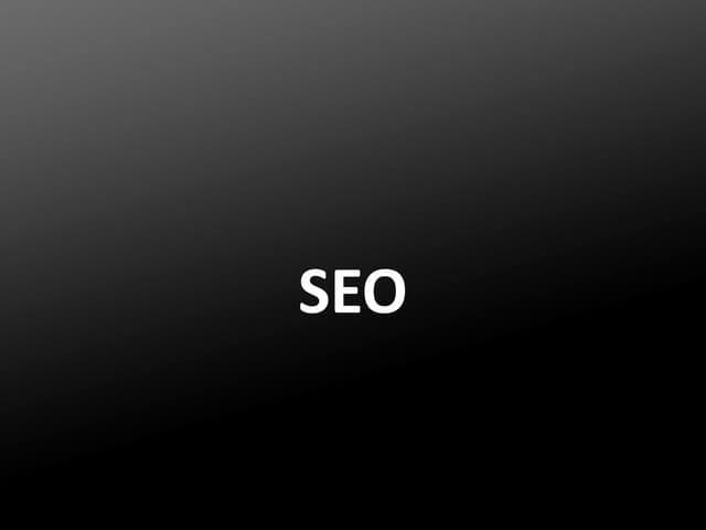 Seo Over view